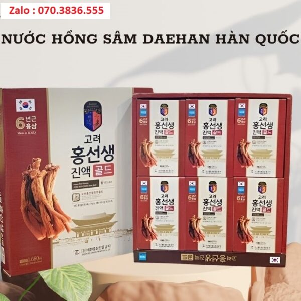 Nước Hồng Sâm Daehan Hàn Quốc