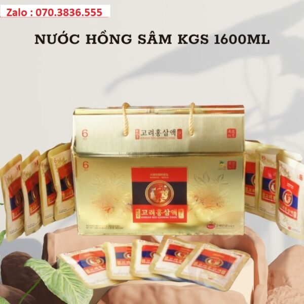 Nước Hồng Sâm KGS 1600ml