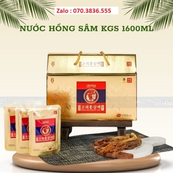 Nước Hồng Sâm KGS 1600ml