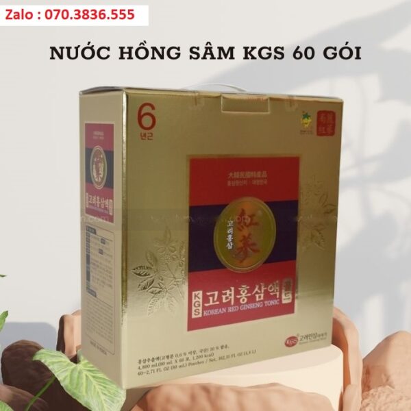 Nước Hồng Sâm KGS 60 gói