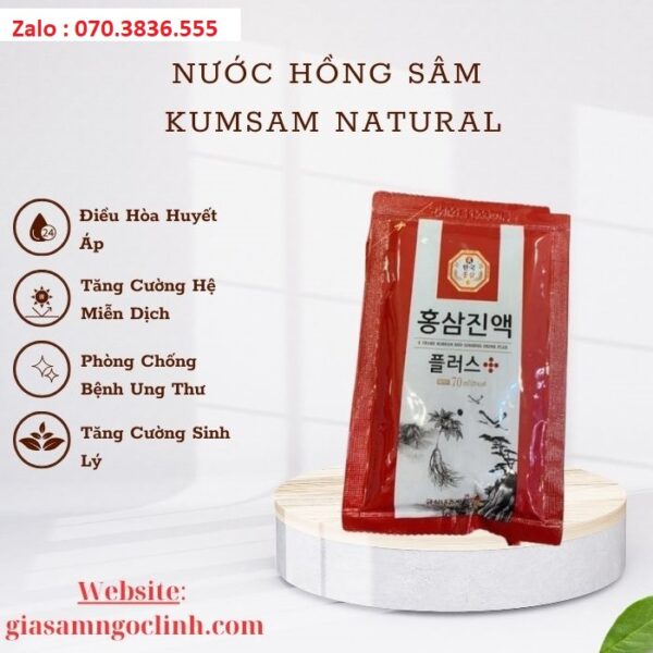Nước Hồng Sâm Kumsam Natural