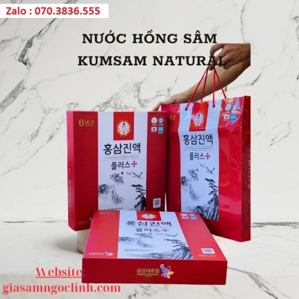 Nước Hồng Sâm Kumsam Natural