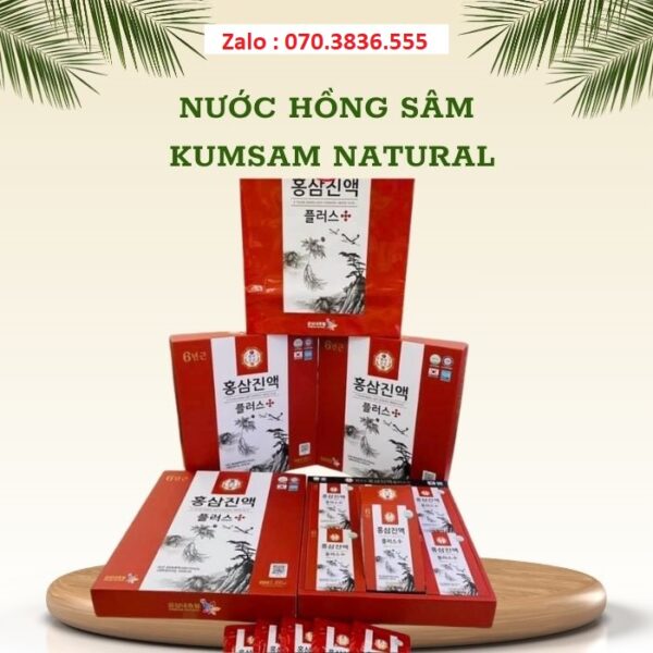 Nước Hồng Sâm Kumsam Natural