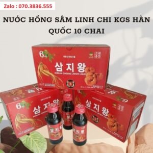 Nuoc Hong Sam Linh Chi KGS Han Quoc 10 Chai 3