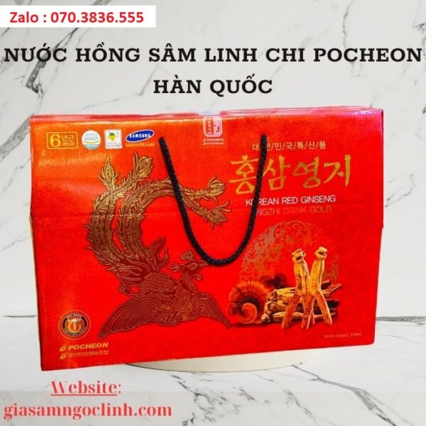 Nước Hồng Sâm Linh Chi Pocheon Hàn Quốc