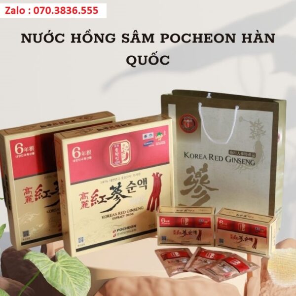 Nước Hồng Sâm Pocheon Hàn Quốc