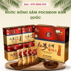 Nước Hồng Sâm Pocheon Hàn Quốc
