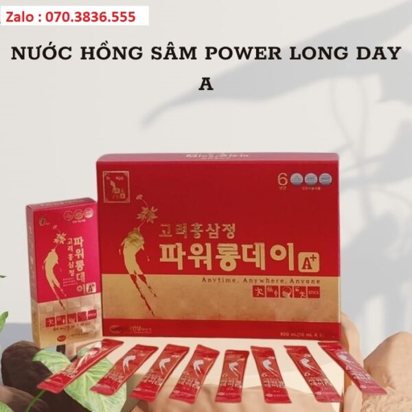 Nước Hồng Sâm Power Long Day A