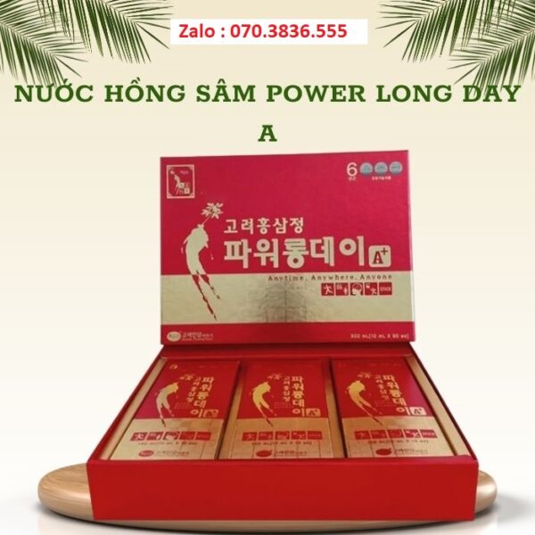 Nước Hồng Sâm Power Long Day A