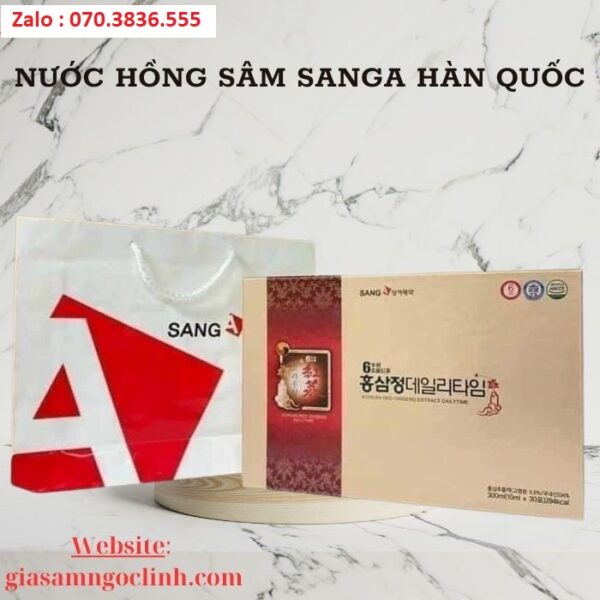 Nước Hồng Sâm Sanga Hàn Quốc