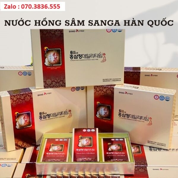 Nước Hồng Sâm Sanga Hàn Quốc