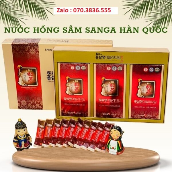 Nước Hồng Sâm Sanga Hàn Quốc