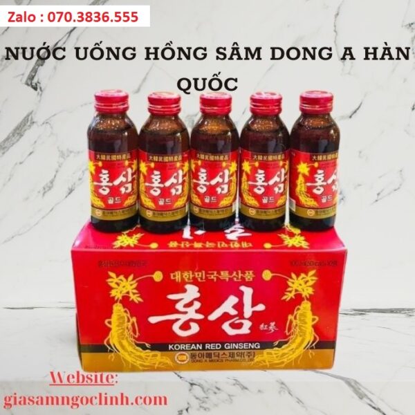 Nuớc Uống Hồng Sâm Dong A Hàn Quốc