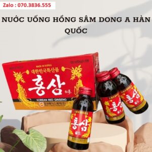 Nuớc Uống Hồng Sâm Dong A Hàn Quốc Nuoc Uong Hong Sam Dong A Han Quoc 3