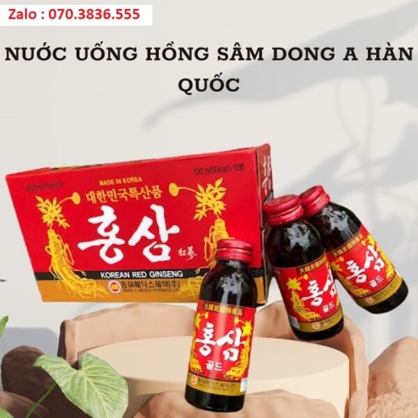 Nuớc Uống Hồng Sâm Dong A Hàn Quốc