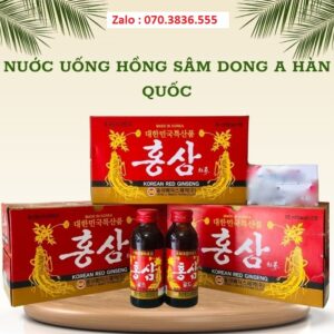 Nuớc Uống Hồng Sâm Dong A Hàn Quốc