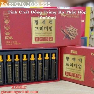 Tinh Chat Dong Trung Ha Thao Hop 10x20ml 2