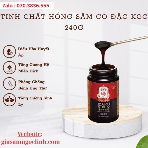 Tinh Chất Hồng Sâm Cô Đặc KGC 240g