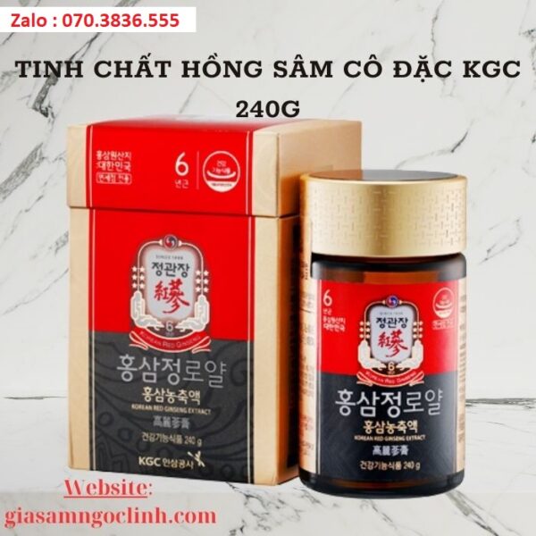 Tinh Chất Hồng Sâm Cô Đặc KGC 240g