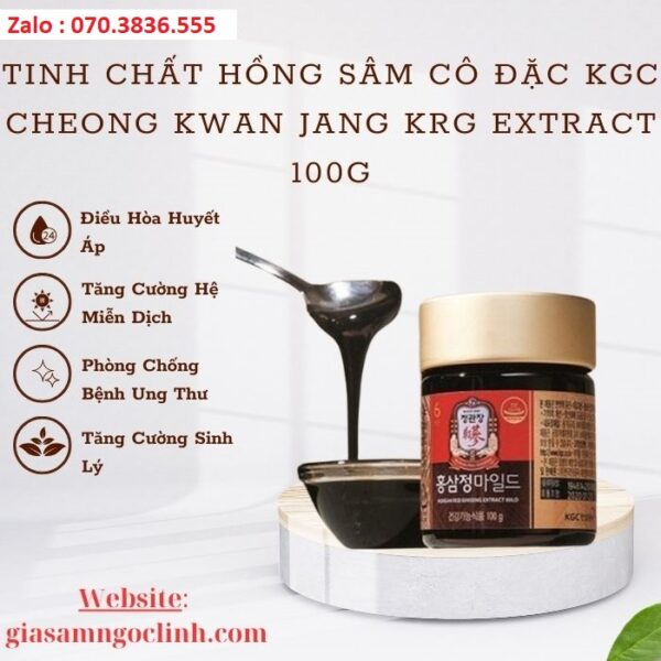 Tinh Chất Hồng Sâm Cô Đặc KGC Cheong Kwan Jang KRG Extract 100g