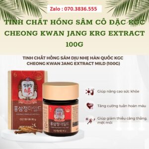 Tinh Chất Hồng Sâm Cô Đặc KGC Cheong Kwan Jang KRG Extract 100g