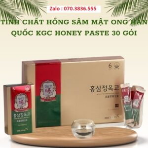 Tinh Chất Hồng Sâm Mật Ong Hàn Quốc KGC Honey Paste 30 Gói