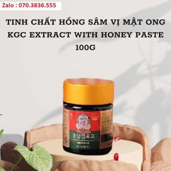 Tinh Chất Hồng Sâm Vị Mật Ong KGC Extract With Honey Paste 100g