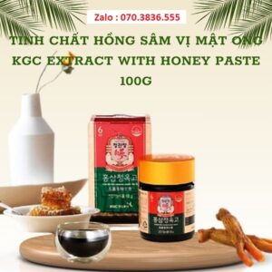 Tinh Chất Hồng Sâm Vị Mật Ong KGC Extract With Honey Paste 100g