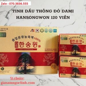 Tinh Dau Thong Do Dami Hansongwon 120 Vien 2