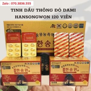 Tinh Dau Thong Do Dami Hansongwon 120 Vien 3