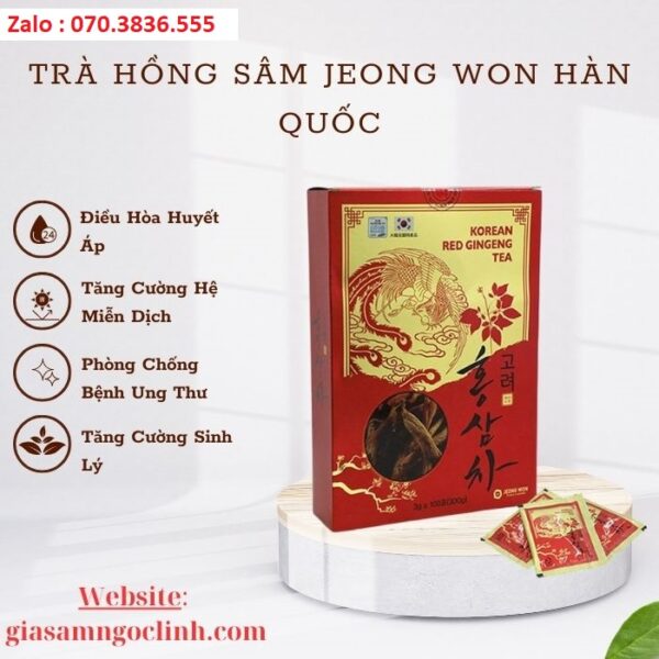 Trà Hồng Sâm Jeong Won Hàn Quốc