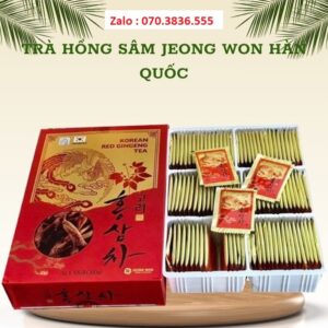 Trà Hồng Sâm Jeong Won Hàn Quốc