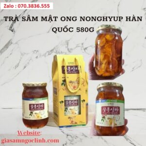 Trà Sâm Mật Ong Nonghyup Hàn Quốc 580g Tra Sam Mat Ong Nonghyup Han Quoc 580g 2