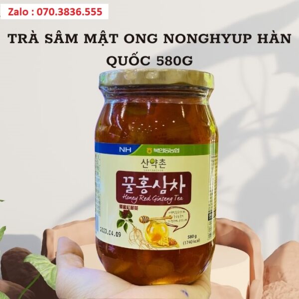Trà Sâm Mật Ong Nonghyup Hàn Quốc 580g