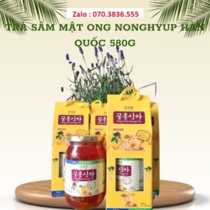 Trà Sâm Mật Ong Nonghyup Hàn Quốc 580g