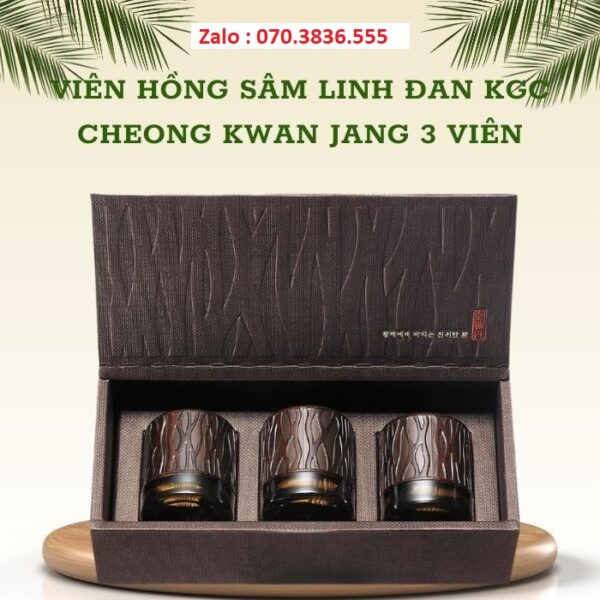 Viên Hồng Sâm Linh Đan KGC Cheong Kwan Jang 3 viên