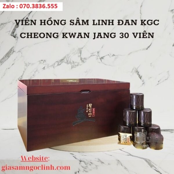 Viên Hồng Sâm Linh Đan KGC Cheong Kwan Jang 30 viên