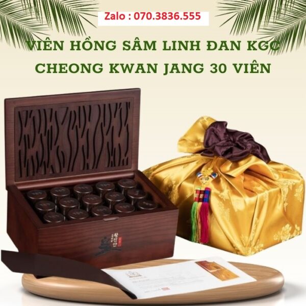 Viên Hồng Sâm Linh Đan KGC Cheong Kwan Jang 30 viên