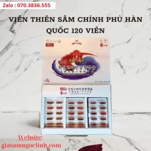 Vien Thien Sam Chinh Phu Han Quoc 120 Vien 2