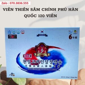 Vien Thien Sam Chinh Phu Han Quoc 120 Vien 3