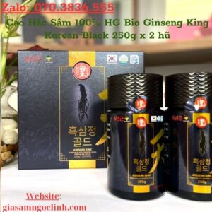 Cao Hac Sam 100 HG Bio Ginseng King Korean Black 250g x 2 hu 2