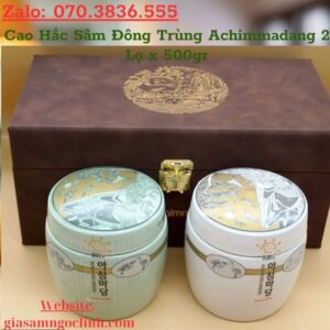 Cao Hac Sam Dong Trung Achimmadang 2 Lo x 500gr 2