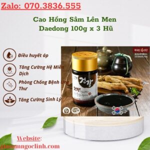 Cao Hồng Sâm Hàn Quốc Daedong Lọ 240g Cao Hong Sam Han Quoc Daedong Lo 240g 1