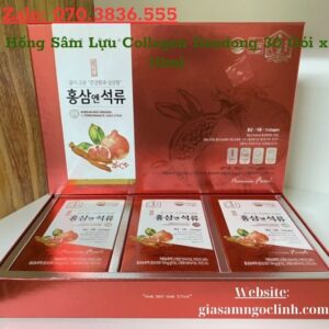 Hồng Sâm Lựu Collagen Daedong 30 Gói x 10ml