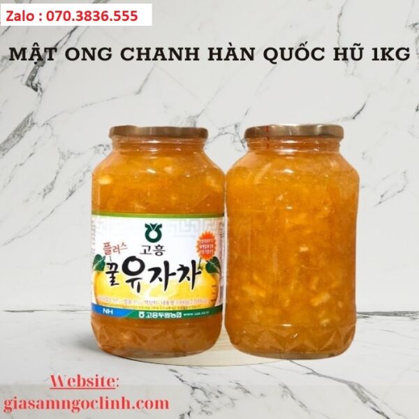 Mật Ong Chanh Hàn Quốc Hũ 1kg