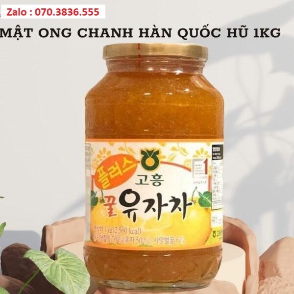 Mật Ong Chanh Hàn Quốc Hũ 1kg