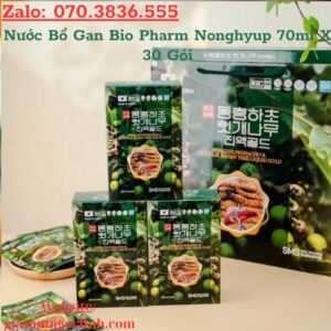 Nước Bổ Gan Bio Pharm Nonghyup 70ml X 30 Gói Nuoc Bo Gan Bio Pharm Nonghyup 70ml X 30 Goi 2