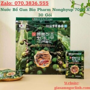 Nước Bổ Gan Bio Pharm Nonghyup 70ml X 30 Gói