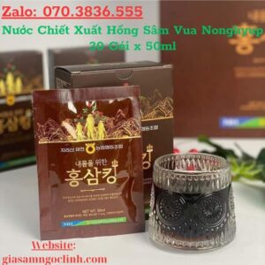 Nuoc Chiet Xuat Hong Sam Vua Nonghyup 30 Goi x 50ml 3