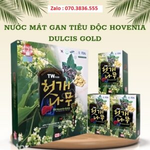 Nước Mát Gan Tiêu Độc Hovenia Dulcis Gold